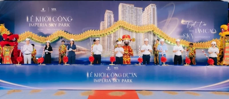 lễ khởi công căn hộ imperia sky park