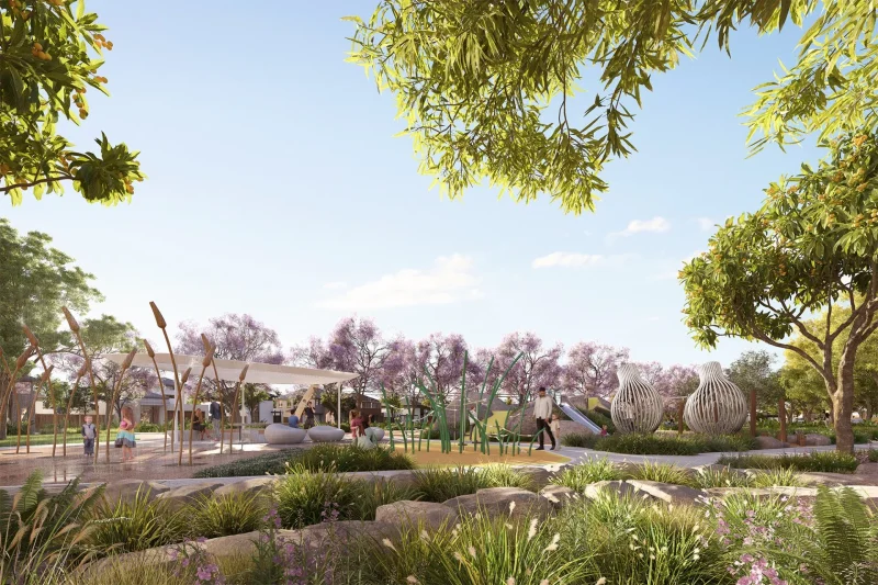 Công viên ngoài trời dự án The Grove Australia