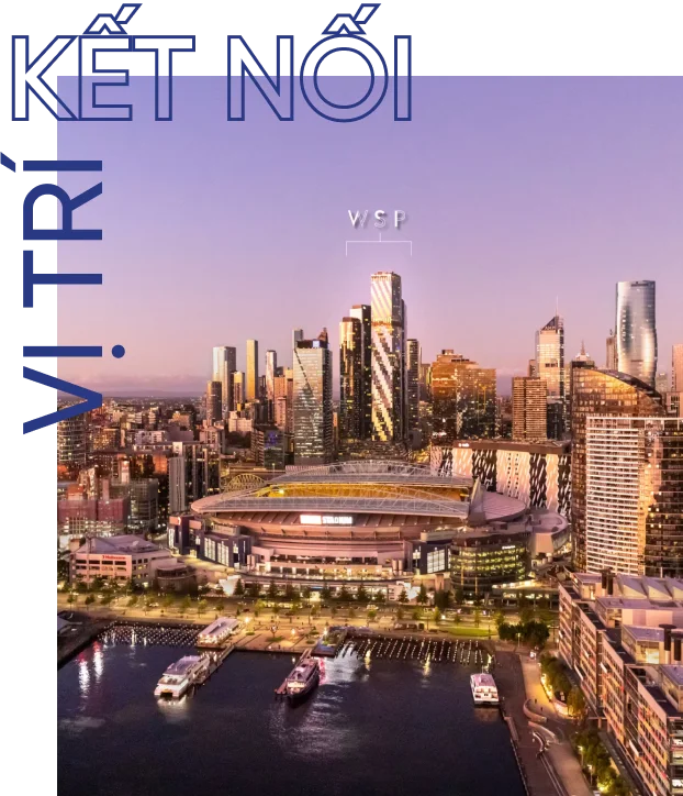 Vị trí kết nối West Side Place