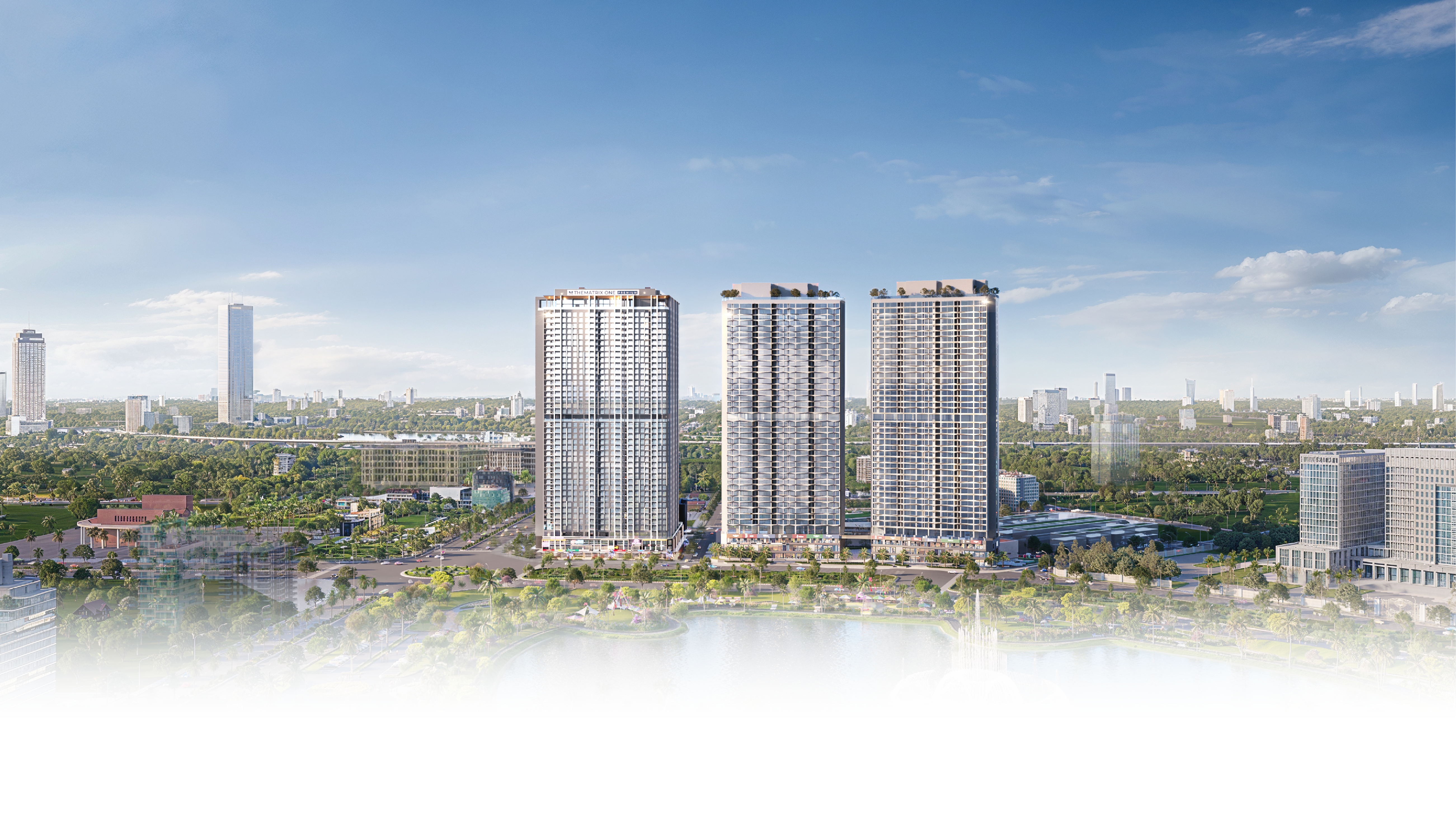 Tổng thể dự án The Matrix One Premium