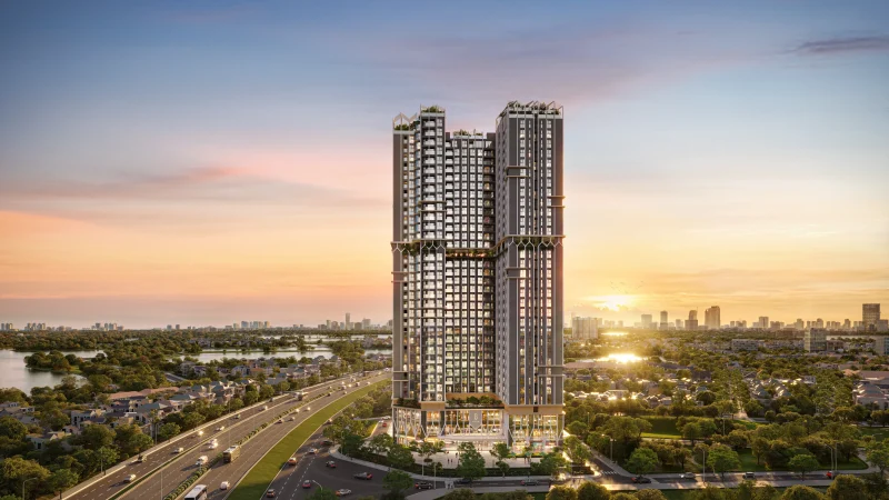 Phối cảnh dự án The Galia Hoàng Mai