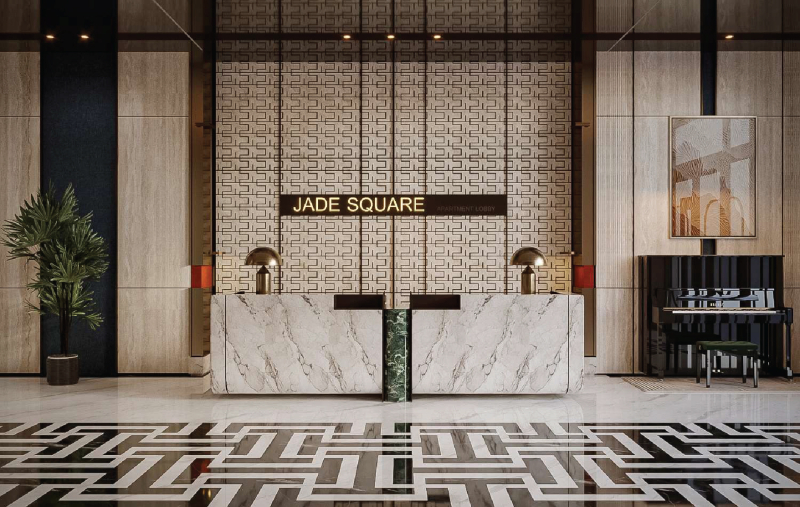 Hình ảnh sảnh dự án Jade Square Tây Hồ Tây